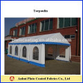 waterproof 100% polyester PVC tarpaulin pvc exhibition tent manufacturer